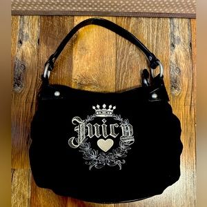 Dark brown, soft, juicy couture purse